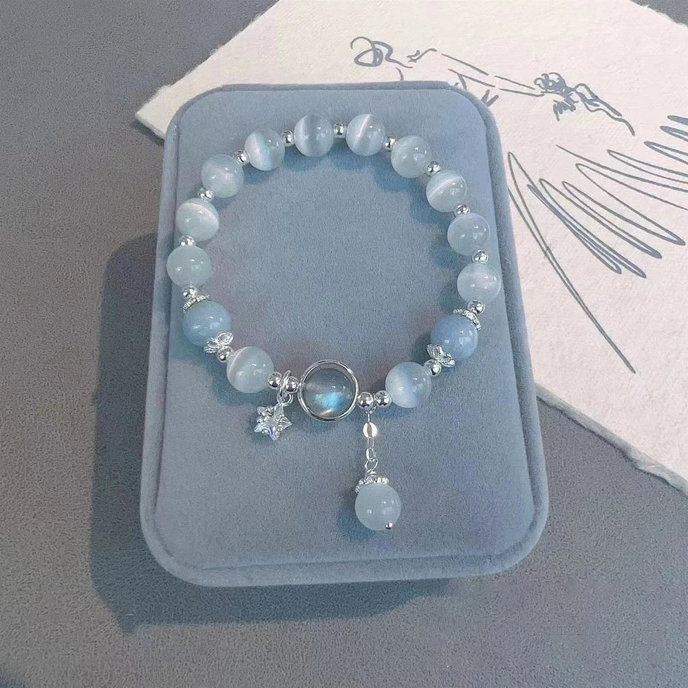 Pulseira feminina de miçangas da moda