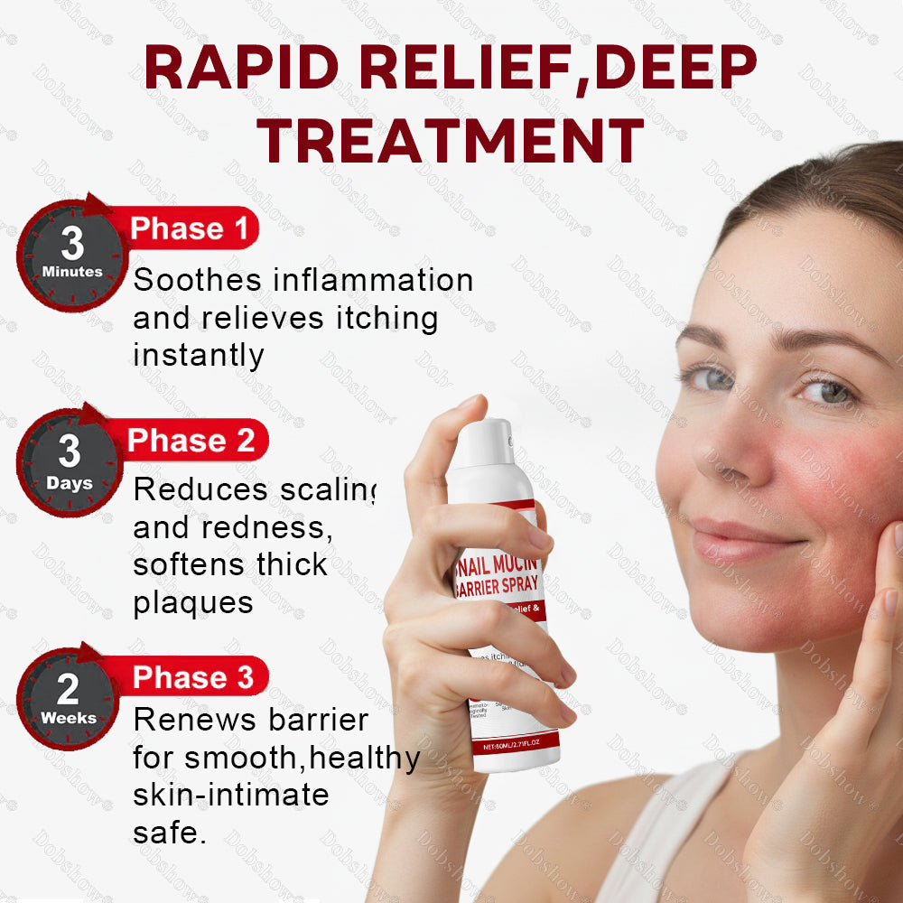 Healrize® Snail Mucin Barrier Spray for Flare-Up Relief & Skin Repair
