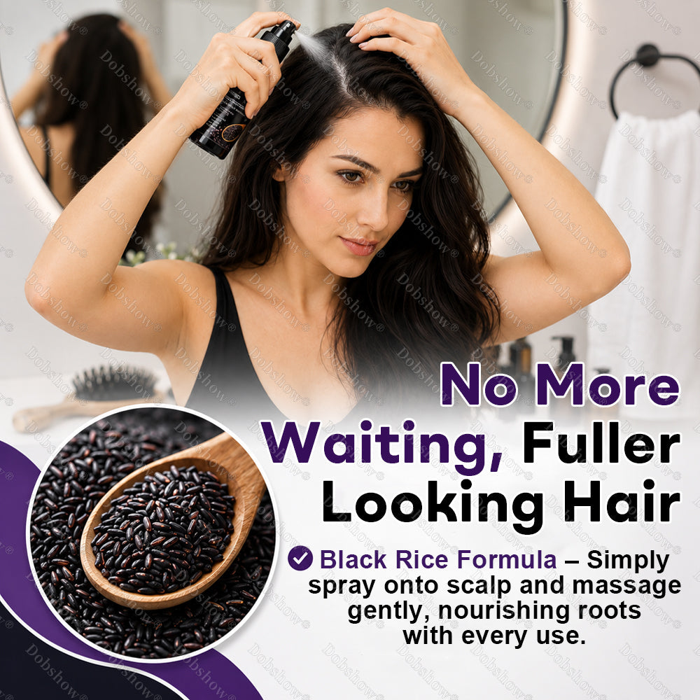 🔥Dobshow® Black Rice & Red Onion Hair Growth Spray