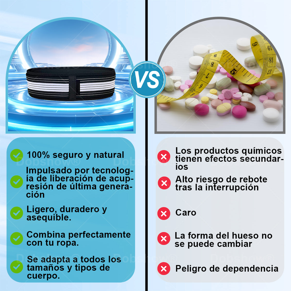BQODQO® Cinturón descompresor del nervio ciático