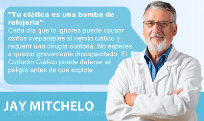 BQODQO® Cinturón descompresor del nervio ciático