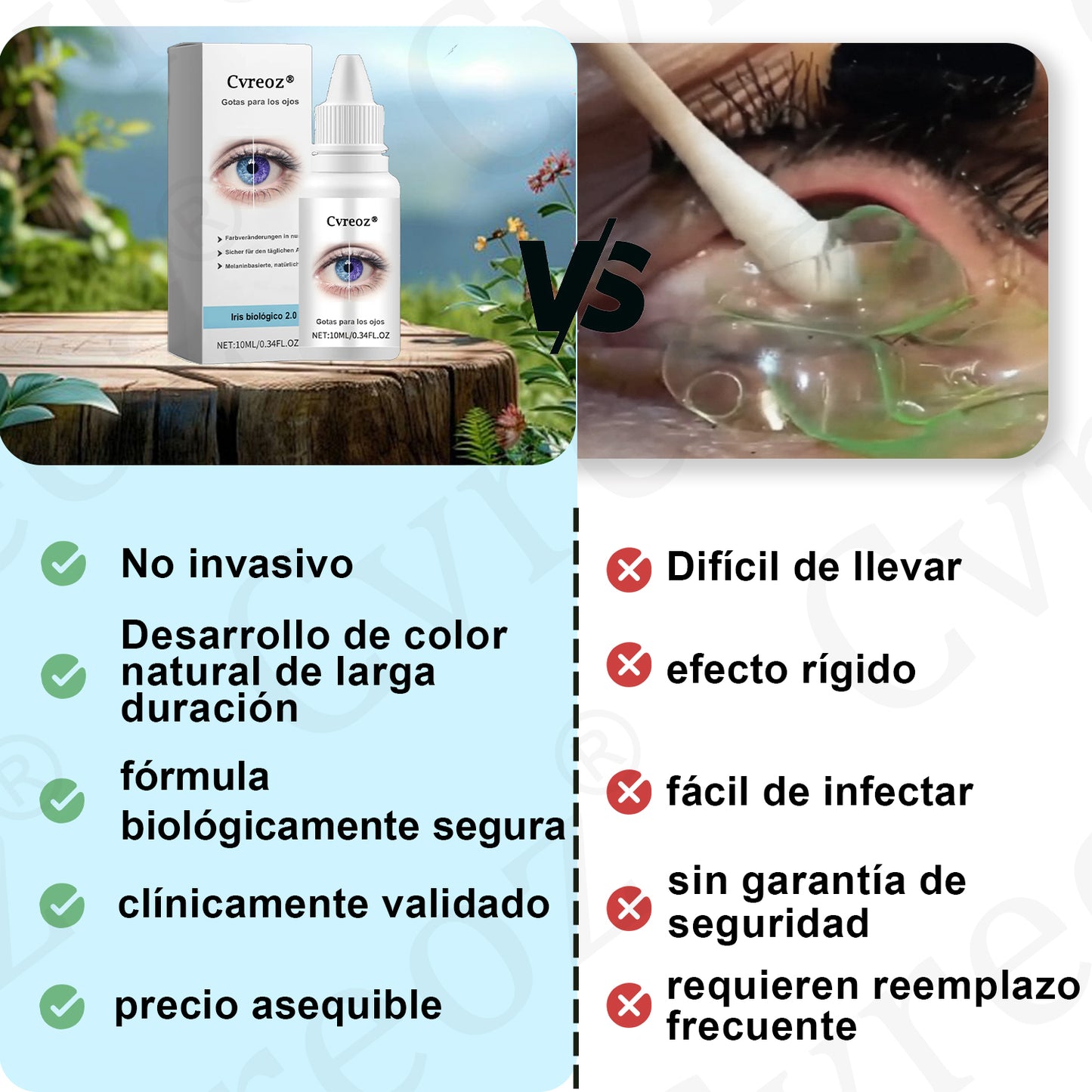 Cvreoz® Gotas para los ojos