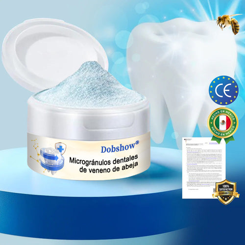 Dobshow® Microgránulos Dentales de Veneno de Abeja (🇲🇽 🦷 Aprobado)