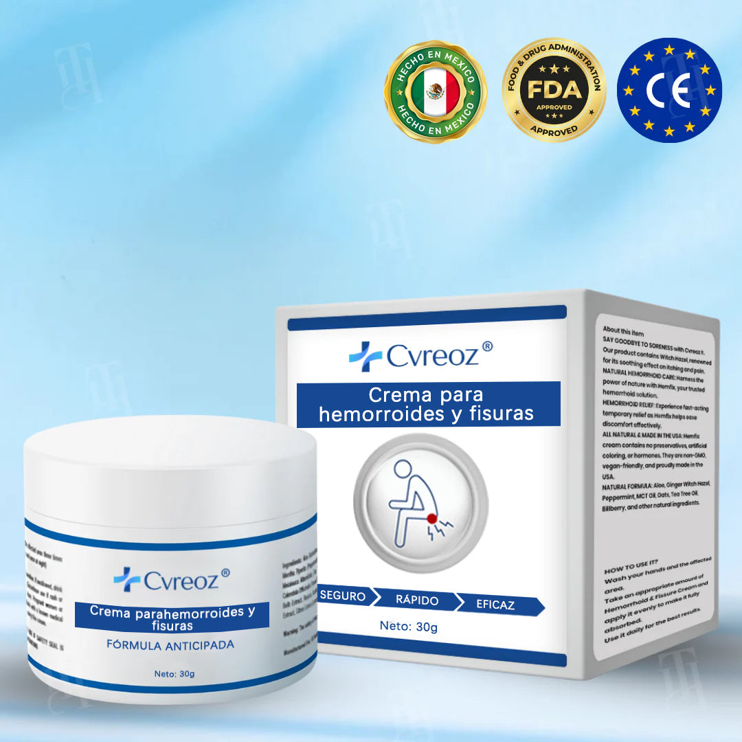 Cvreoz® Crema para hemorroides y fisuras