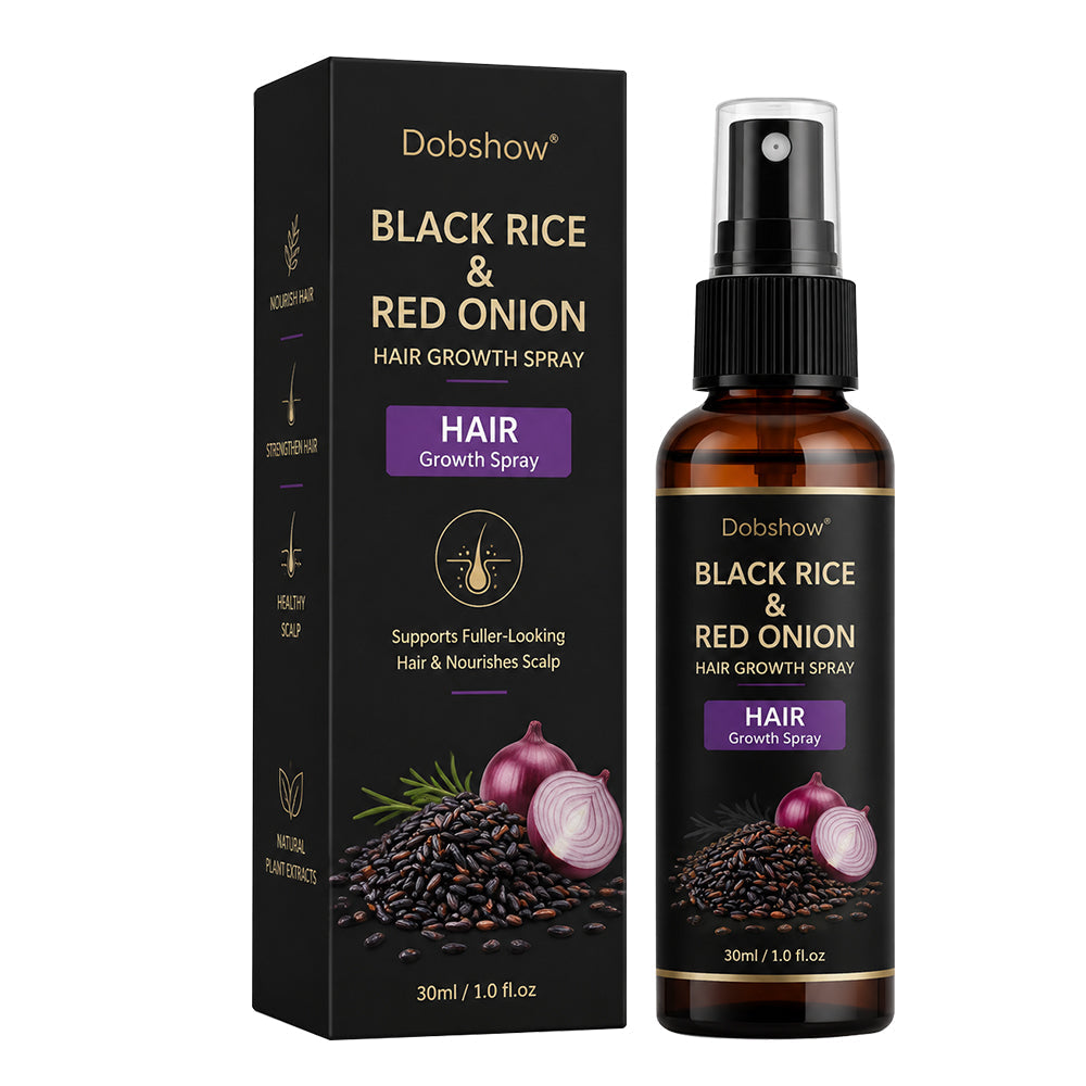 🔥Dobshow® Black Rice & Red Onion Hair Growth Spray