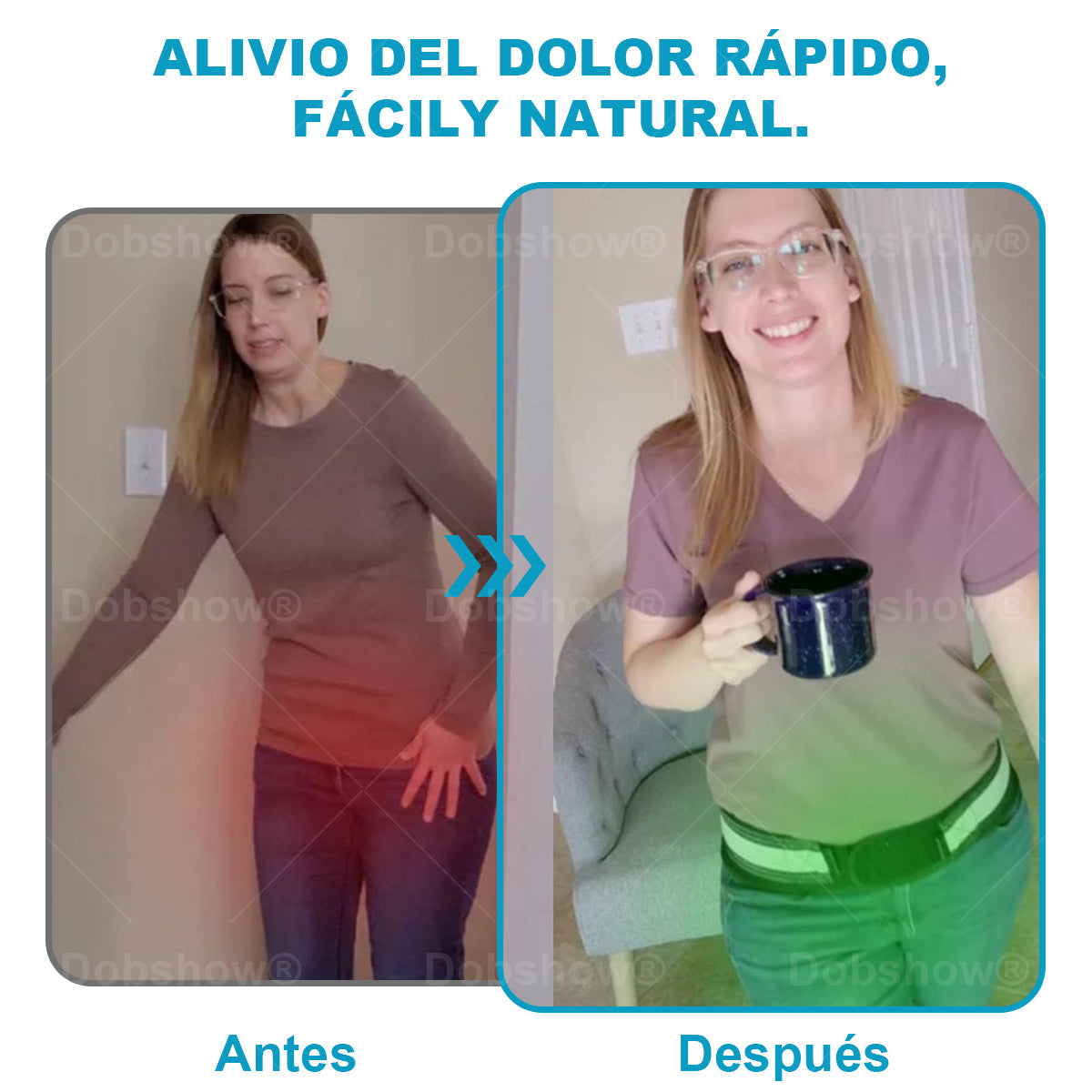 BQODQO® Cinturón descompresor del nervio ciático