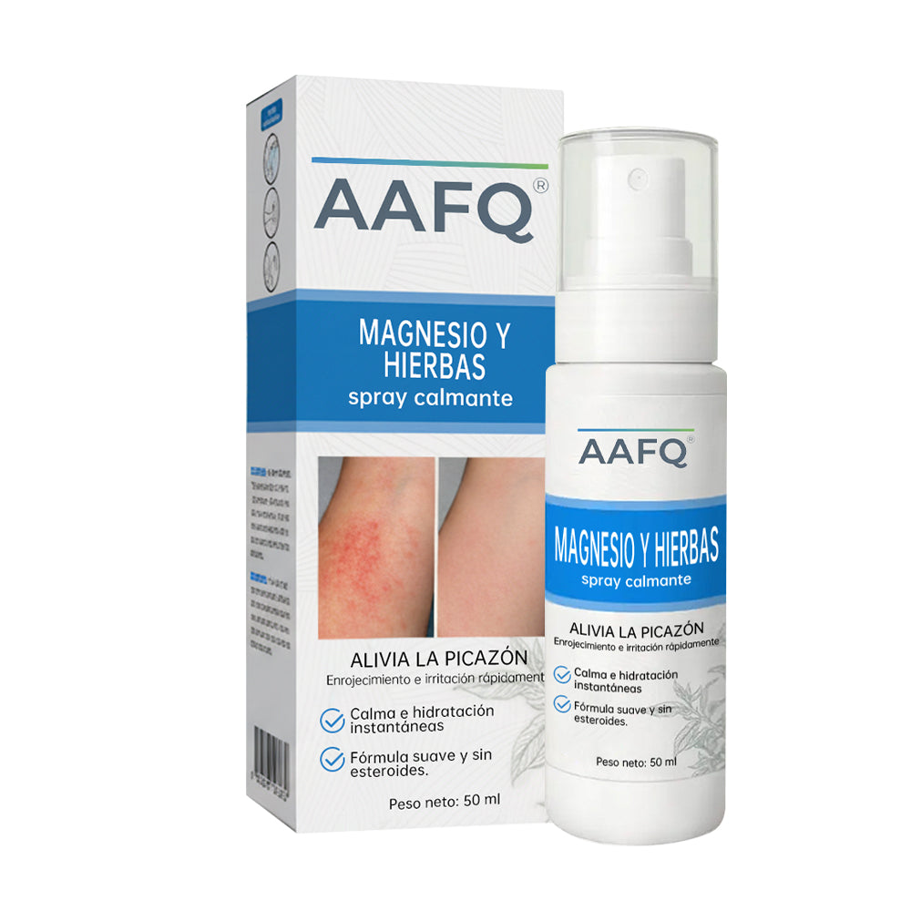AAFQ® Spray Calmante de Magnesio y Hierbas