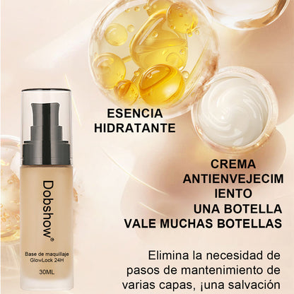 Dobshow® Base de maquillaje GlowLock 24H