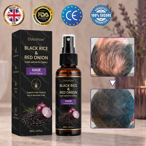 🔥Dobshow® Black Rice & Red Onion Hair Growth Spray