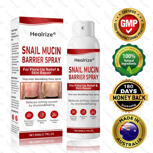 Healrize® Snail Mucin Barrier Spray for Flare-Up Relief & Skin Repair