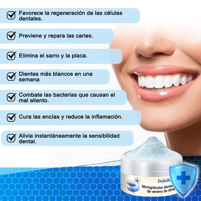 Dobshow® Microgránulos Dentales de Veneno de Abeja (🇲🇽 🦷 Aprobado)
