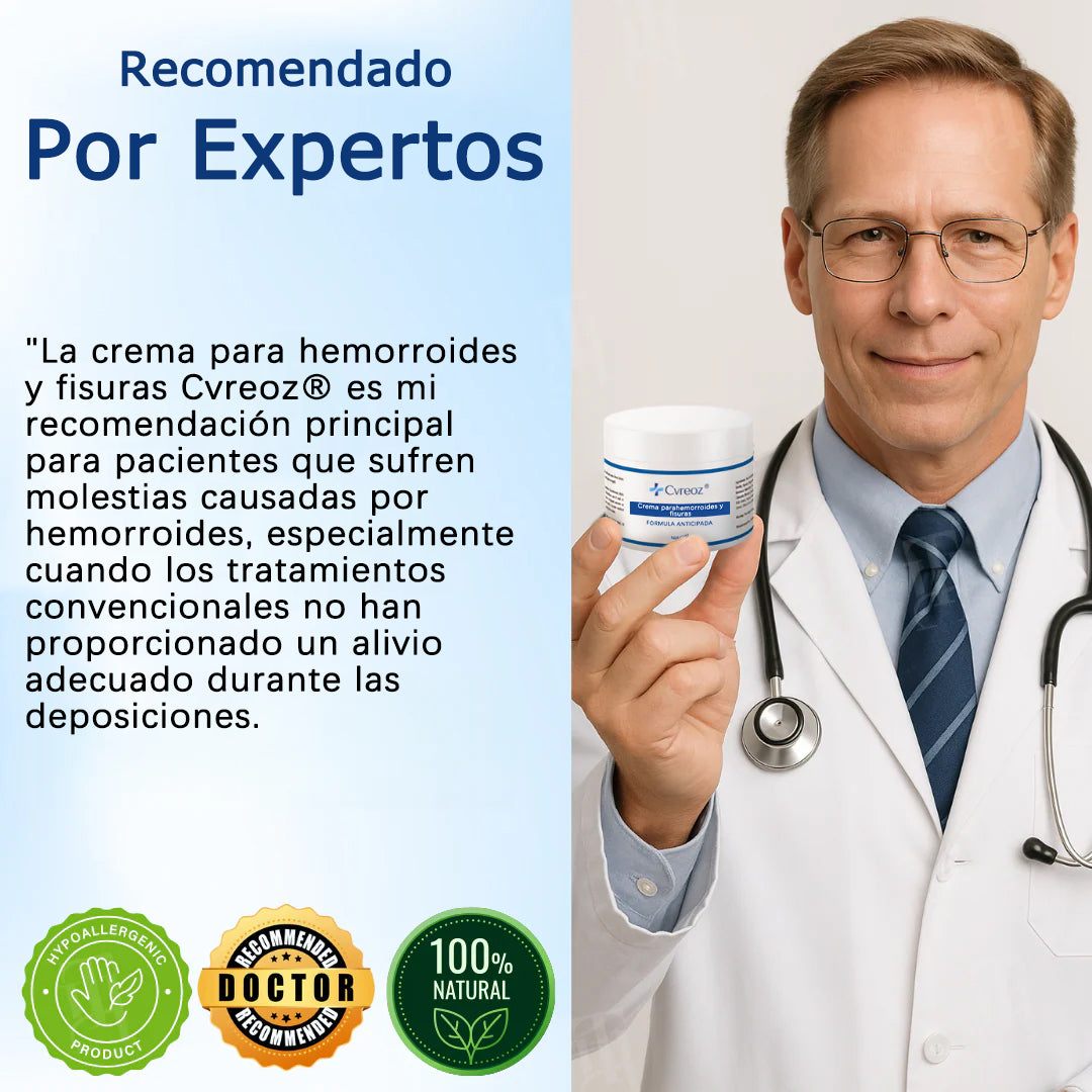 Cvreoz® Crema para hemorroides y fisuras