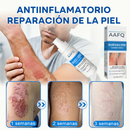 AAFQ® Spray Calmante de Magnesio y Hierbas