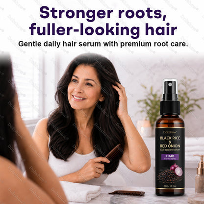 🔥Dobshow® Black Rice & Red Onion Hair Growth Spray