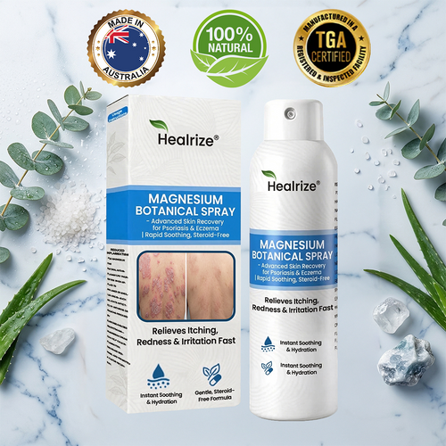 ✅ 𝙊𝙛𝙛𝙞𝙘𝙞𝙖𝙡 𝙎𝙩𝙤𝙧𝙚 | Healrize® Magnesium Botanical Spray – Advanced Skin Recovery for Psoriasis & Eczema | Rapid Soothing, Steroid-Free